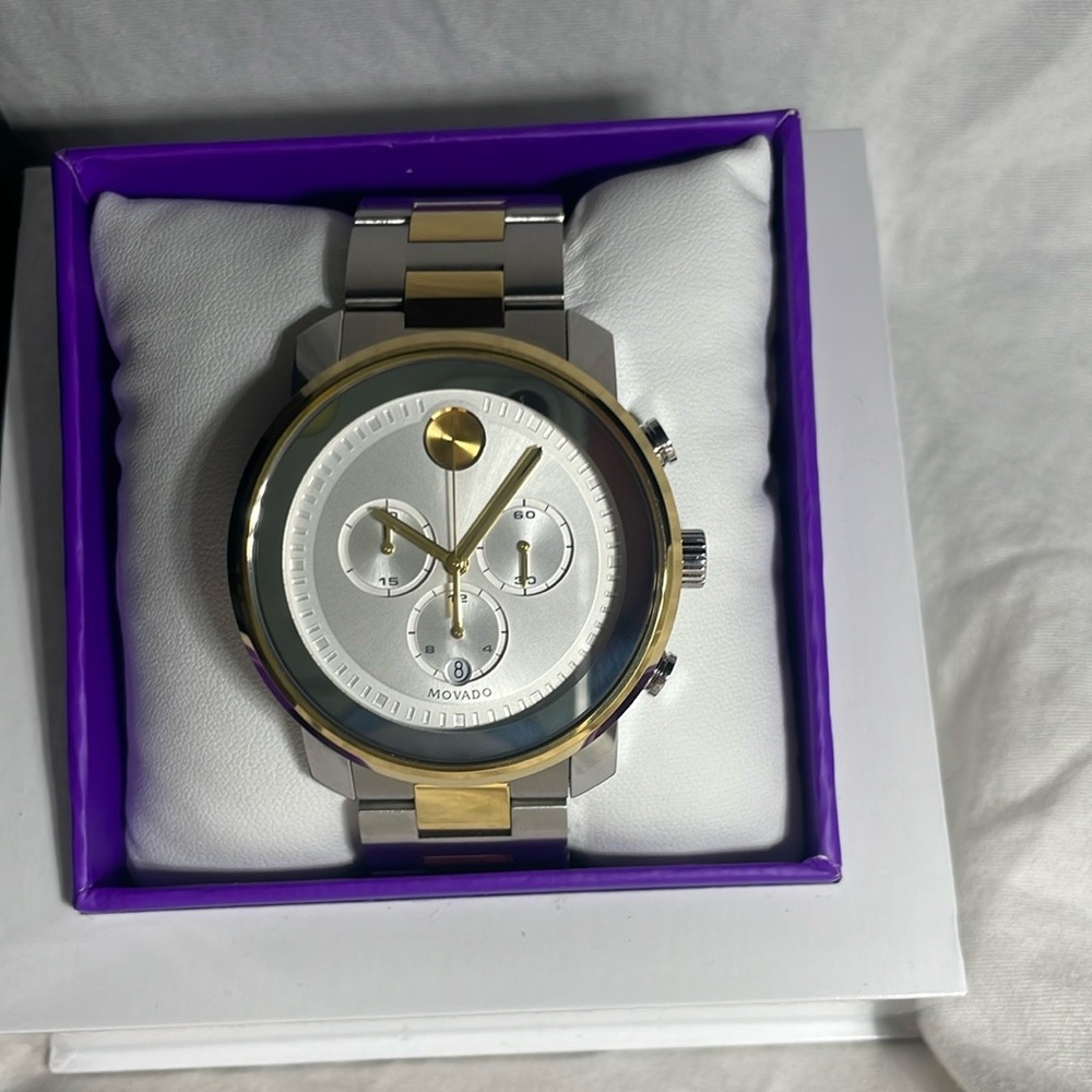 Movado Bold Chronograph NIB